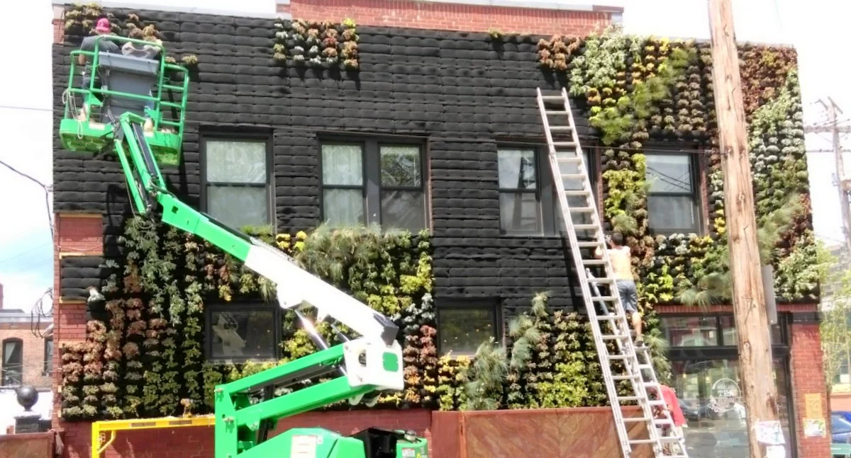 Urban Renewal Grows in Cleveland — Florafelt Living Wall Systems